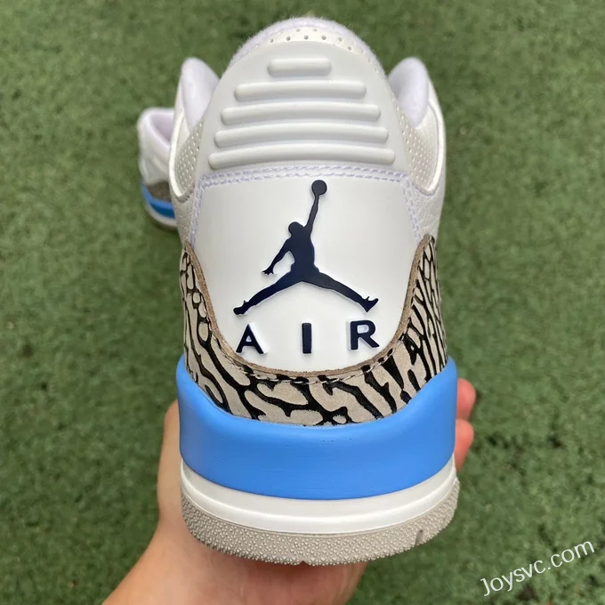 Air Jordan 3 UNC CT8532-104 White Blue