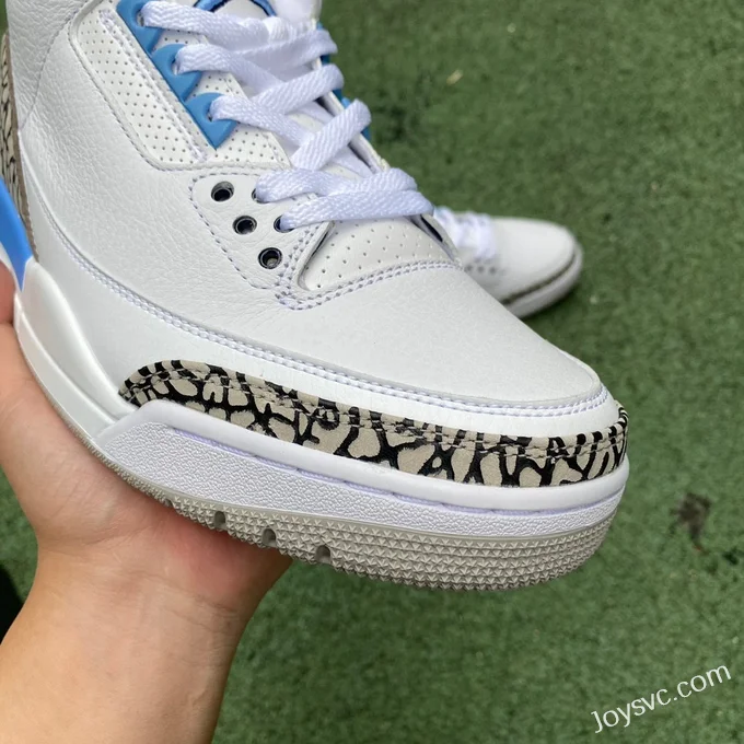 Air Jordan 3 UNC CT8532-104 White Blue