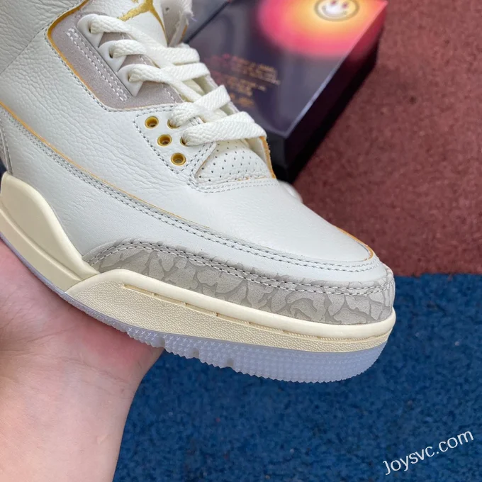 J Balvin x Air Jordan 3 FN0344-901 White Blue Red