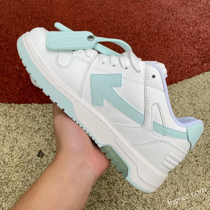 OFF-WHITE White Tiffany Leather Sneakers