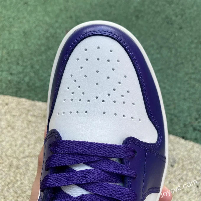 Air Jordan 1 Low DC0774-502 White Purple