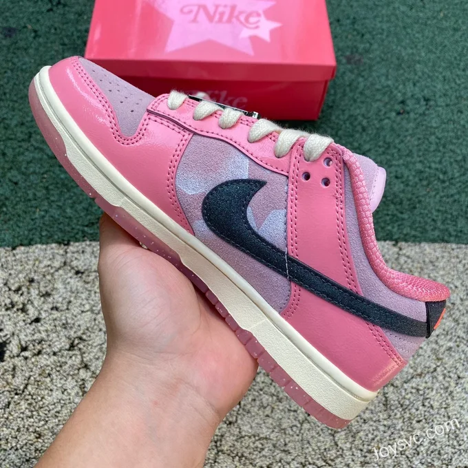 Nike Dunk Low Barbie Pink Retro Casual Sneakers FN8927621