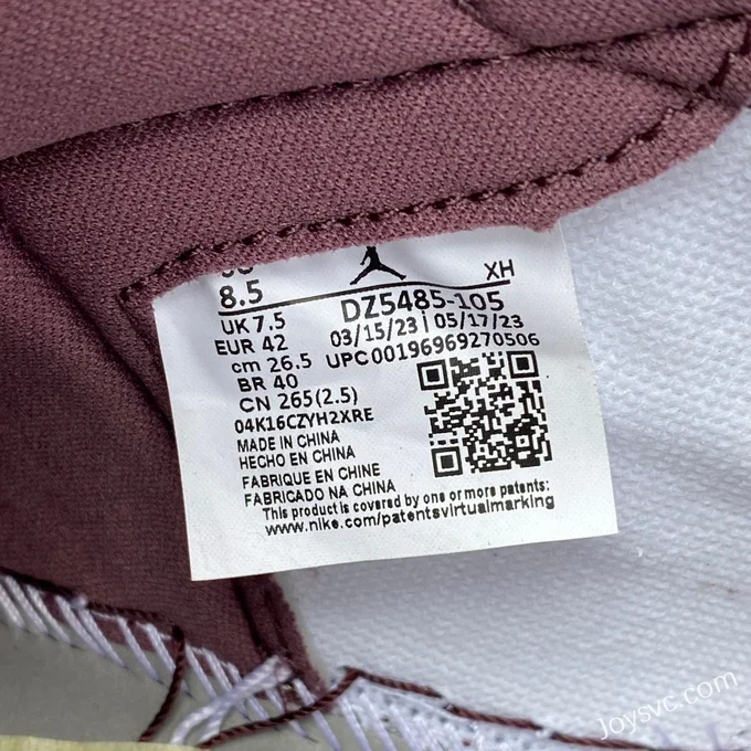 Air Jordan 1 High DZ5485-105 Sky J Mauve