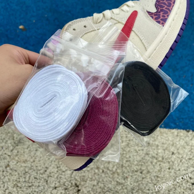 Travis Scott x Air Jordan 1 Low DM7866952 White Sail Purple Reverse Swoosh