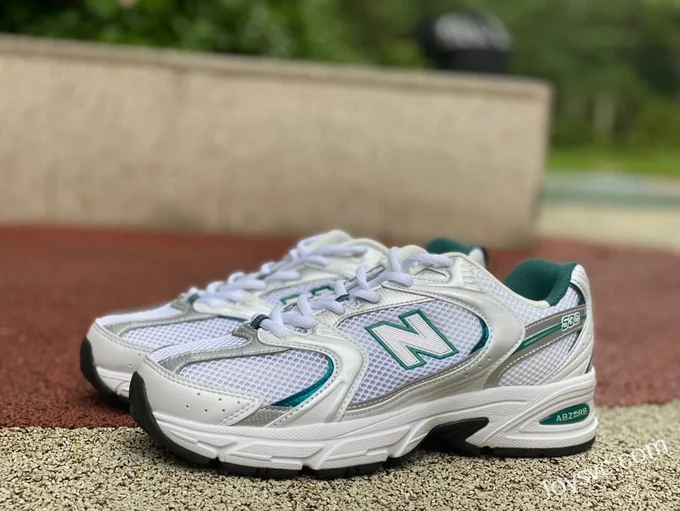 NB 530 White Green New Balance 530 Retro Running Shoes MR530AB