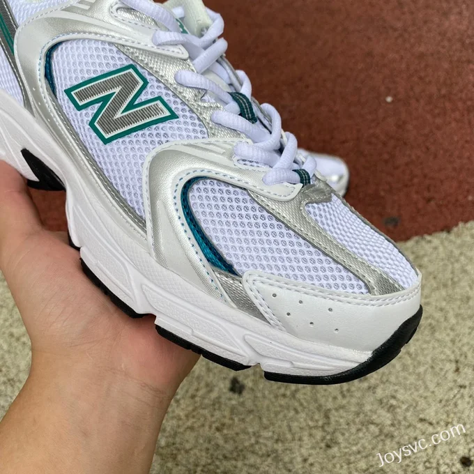 NB 530 White Green New Balance 530 Retro Running Shoes MR530AB