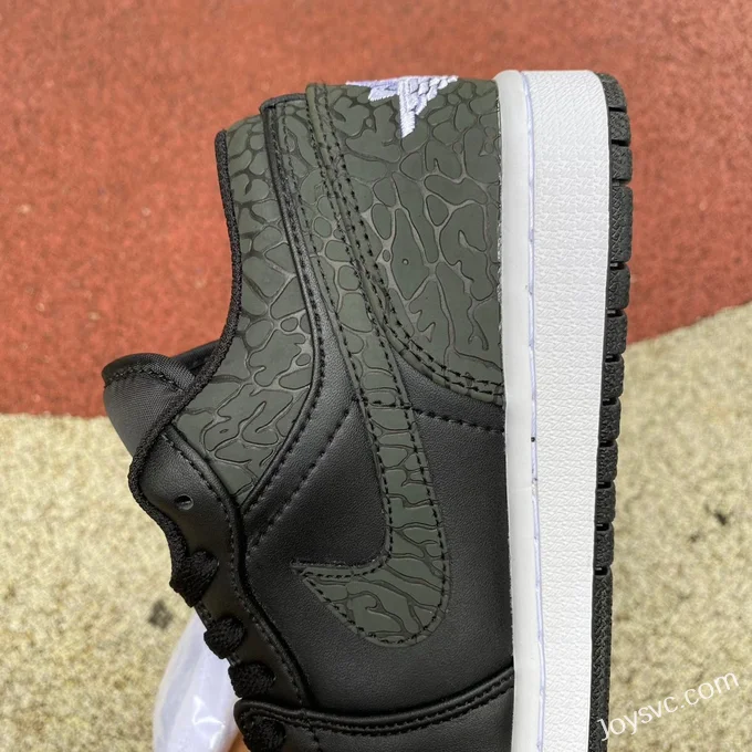 Air Jordan 1 Low FB9907001 Black Elephant Print Retro