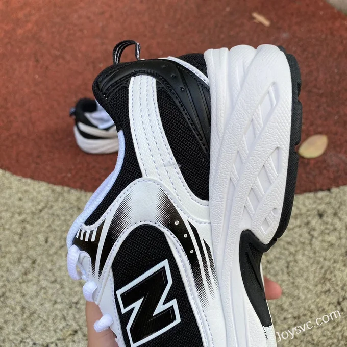 NB 530 Black White New Balance 530 Retro Running Shoes MR530SJ