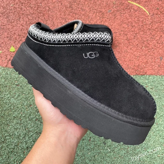 UGG Tasman Black Slippers