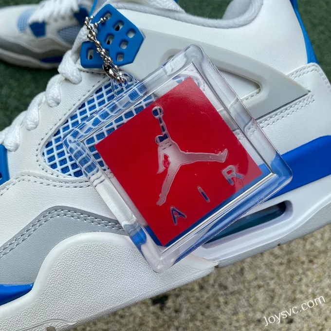 Air Jordan 4 Retro 308497-105 White Blue