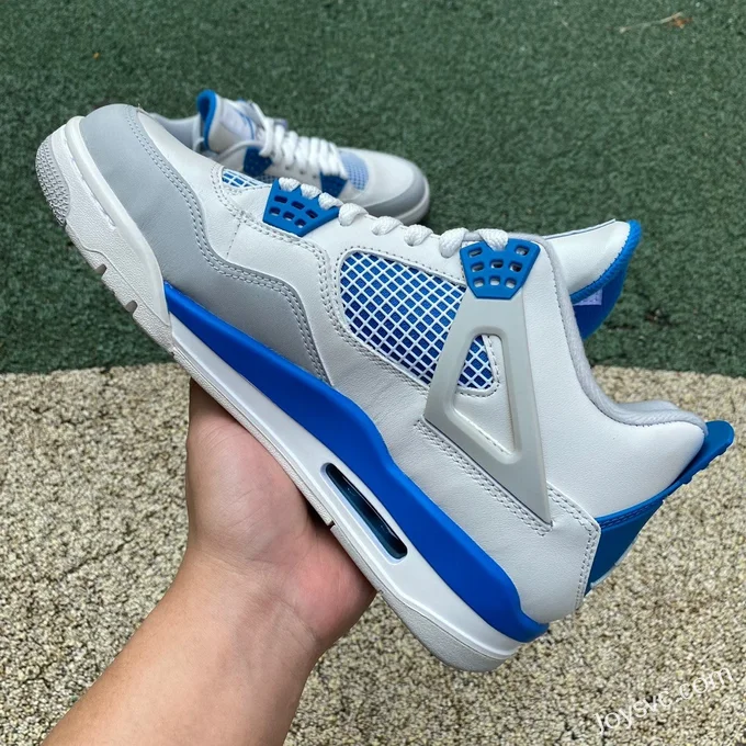 Air Jordan 4 Retro 308497-105 White Blue