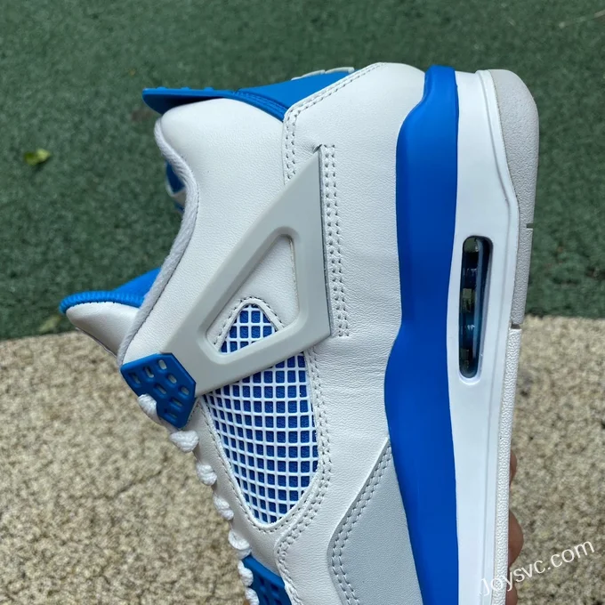 Air Jordan 4 Retro 308497-105 White Blue