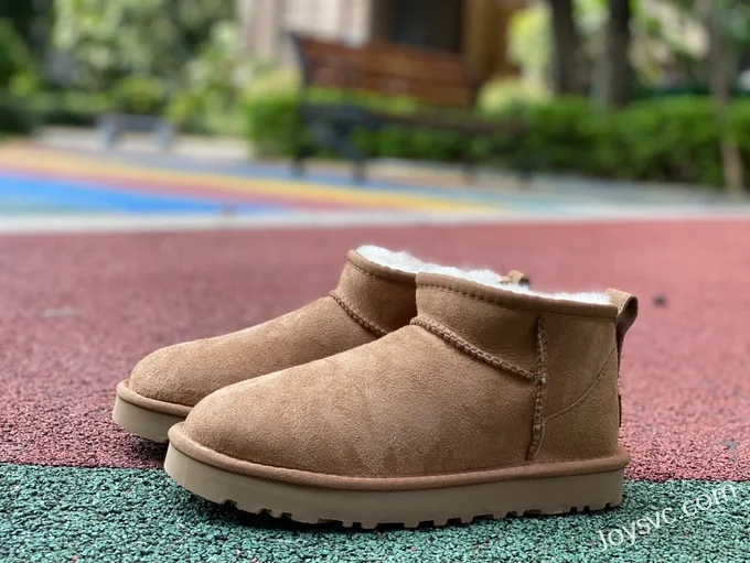 UGG Tasman Thick Sole Brown Mid Top Slippers