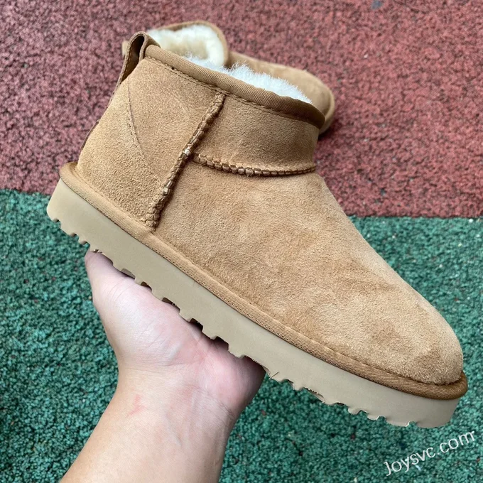 UGG Tasman Thick Sole Brown Mid Top Slippers