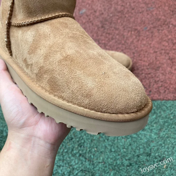 UGG Tasman Thick Sole Brown Mid Top Slippers