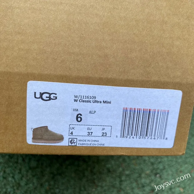 UGG Tasman Thick Sole Light Green Mid Top Slippers