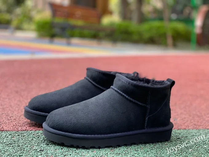 UGG Tasman Black Mid Top Slippers