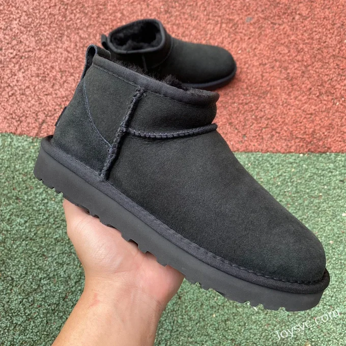 UGG Tasman Black Mid Top Slippers