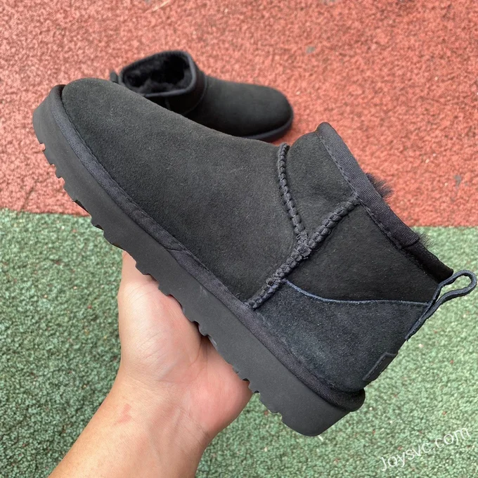 UGG Tasman Black Mid Top Slippers