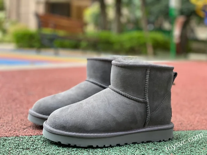 UGG Tasman Grey High Top Slippers