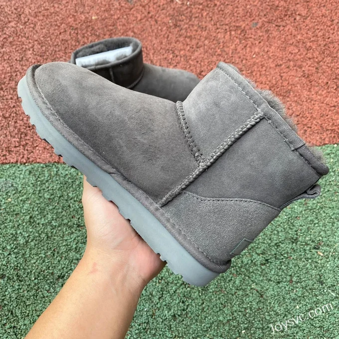 UGG Tasman Grey High Top Slippers