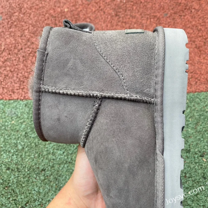 UGG Tasman Grey High Top Slippers