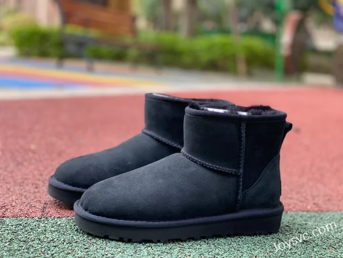 UGG Tasman Black High Top Slippers