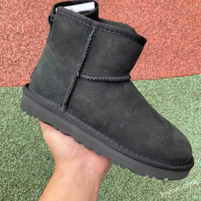 UGG Tasman Black High Top Slippers