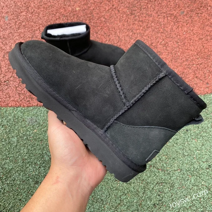 UGG Tasman Black High Top Slippers