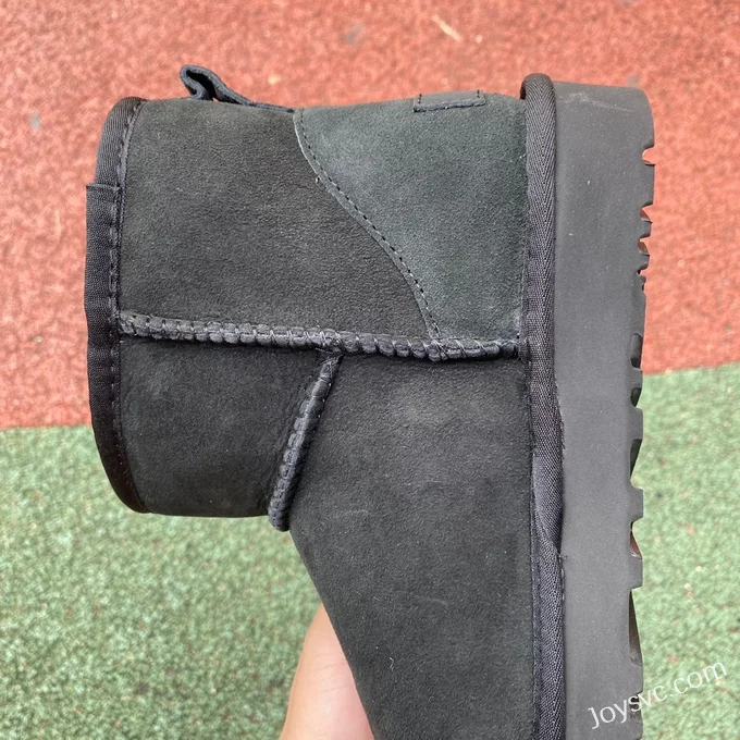 UGG Tasman Black High Top Slippers