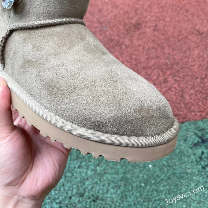 UGG Bailey Mini Bailey Button 11 Light Green Diamond Boots