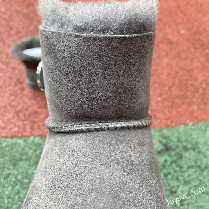 UGG Bailey Mini Bailey Button 11 Grey Diamond Boots