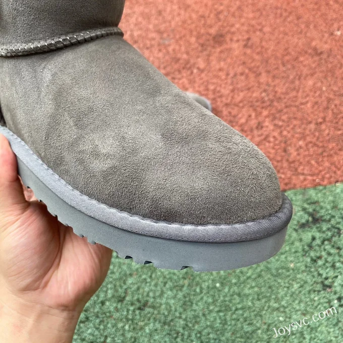 UGG Bailey Mini Bailey Button 11 Grey Diamond Boots