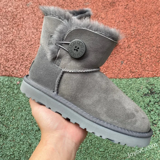 UGG Bailey Grey Short Boots