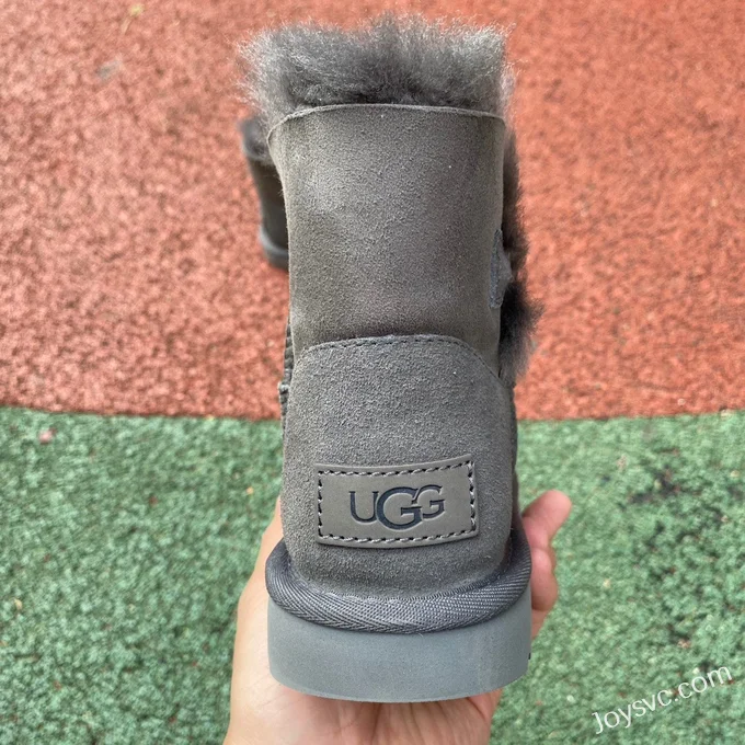 UGG Bailey Grey Short Boots