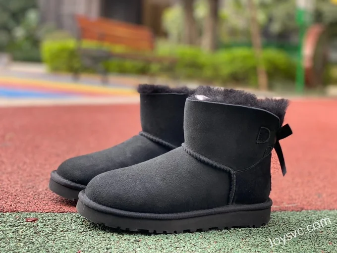 UGG Bow Black Boots