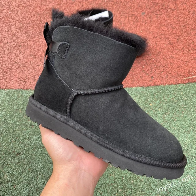 UGG Bow Black Boots