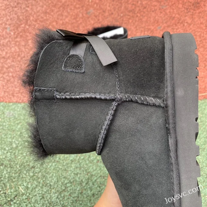 UGG Bow Black Boots