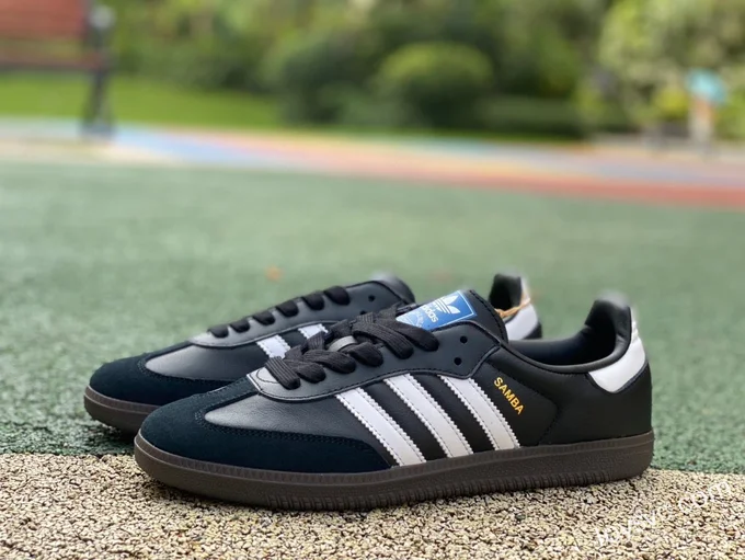 Adidas Samba OG Black White Retro Sneakers B75807