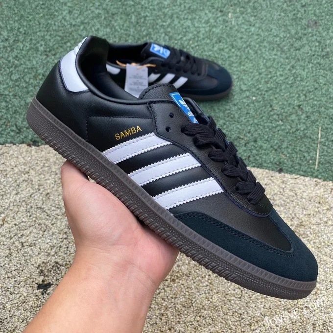 Adidas Samba OG Black White Retro Sneakers B75807