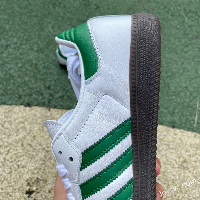 Adidas Samba OG White Green Retro Sneakers IG1024