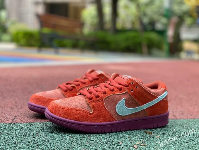 Nike SB Dunk Low Noise Aqua Red White DV5429800