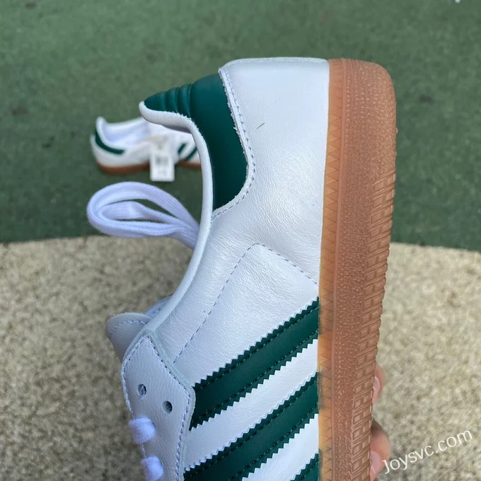 Adidas Samba Team White Green Retro Sneakers HQ7036