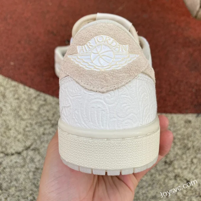 Air Jordan 1 Low FZ0455200 White Pink Low-Top