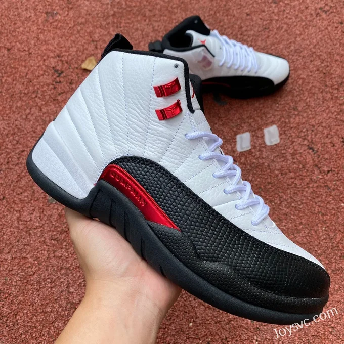 Air Jordan 12 White Black Red High Top CT8013-162