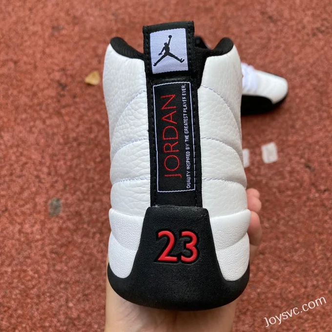 Air Jordan 12 White Black Red High Top CT8013-162