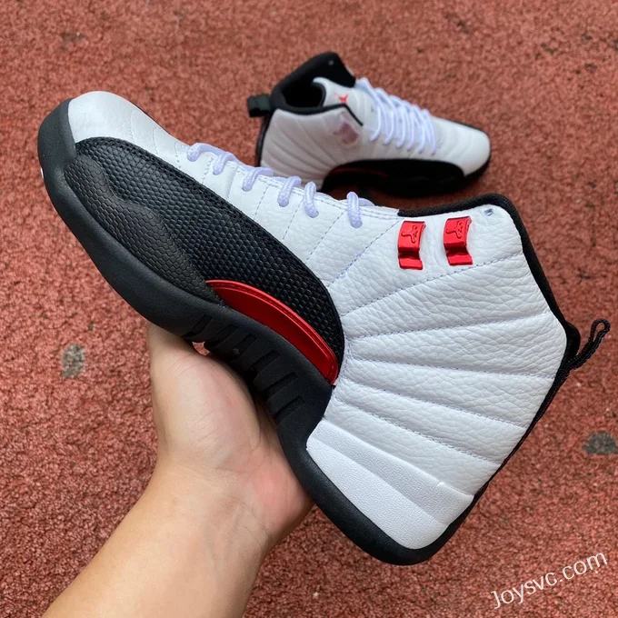 Air Jordan 12 White Black Red High Top CT8013-162