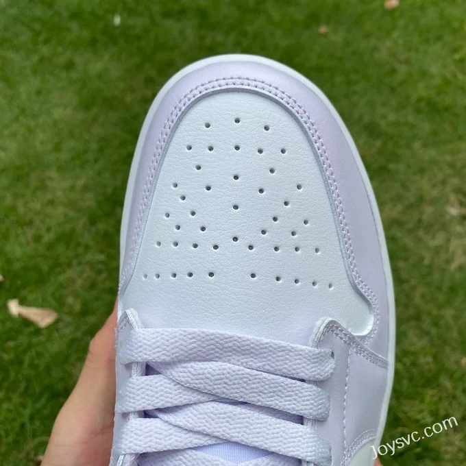 Air Jordan 1 Low DC0774501 White Purple Gold Hook Retro