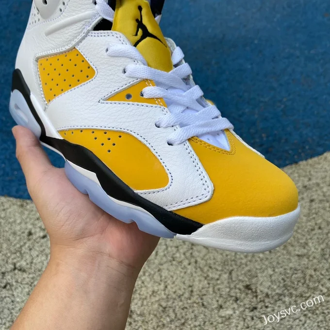 Air Jordan 6 Yellow Ochre Retro Basketball Shoes CT8529-170