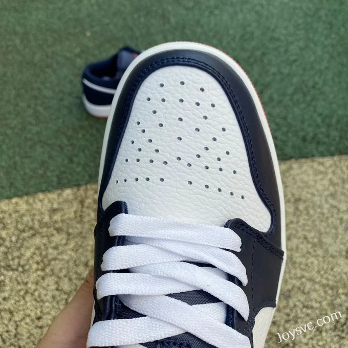 Air Jordan 1 Low 553558-481 Midnight Navy